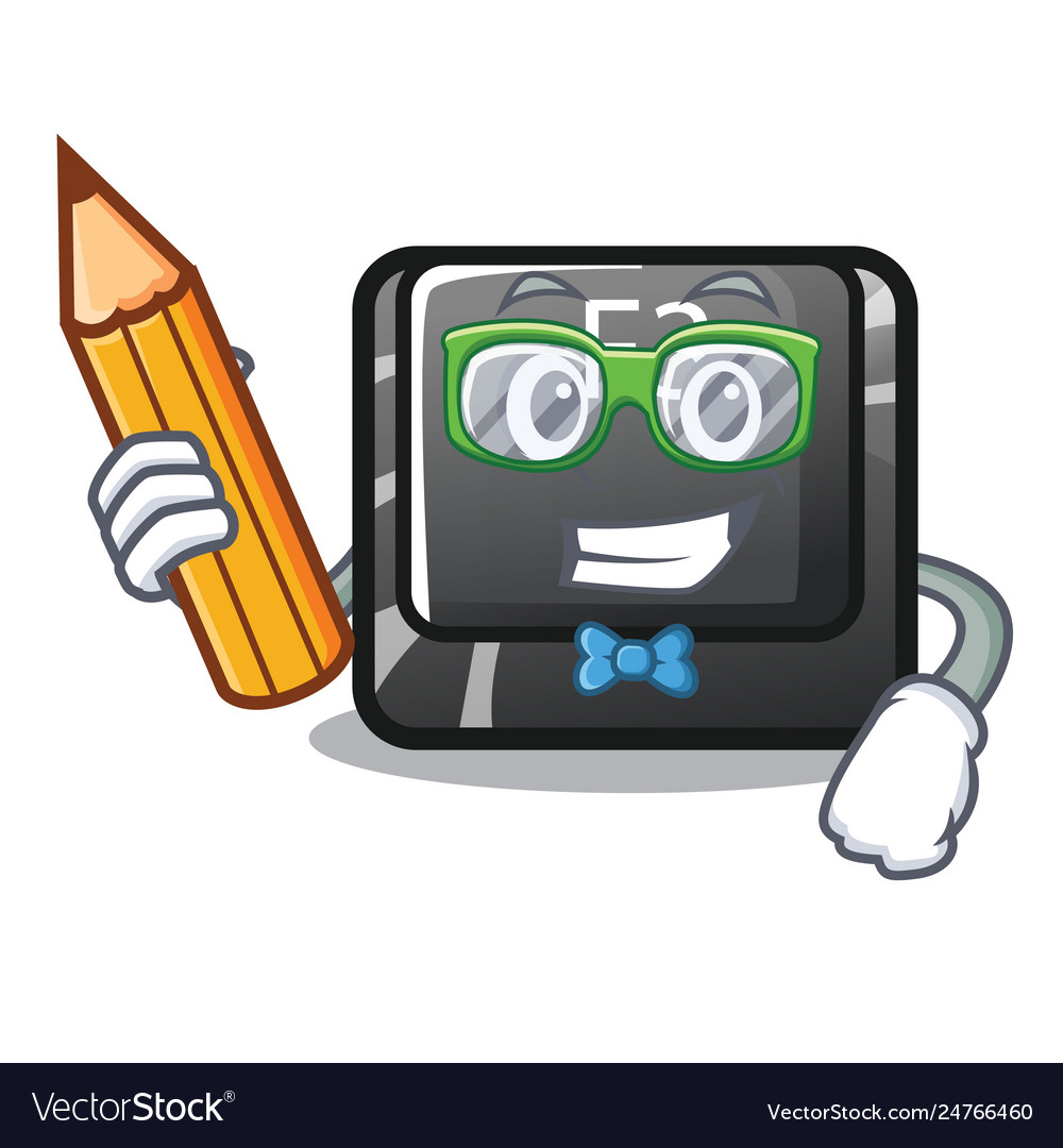 Student button f3 on character keyboard