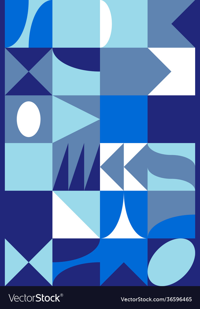 Abstract repetitive pattern design vector image Abstract repetitive pattern design