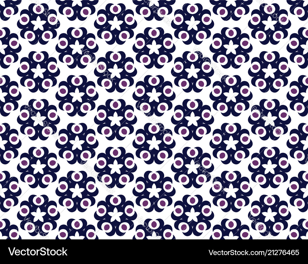 Abstract seamless ornament pattern Royalty Free Vector Image