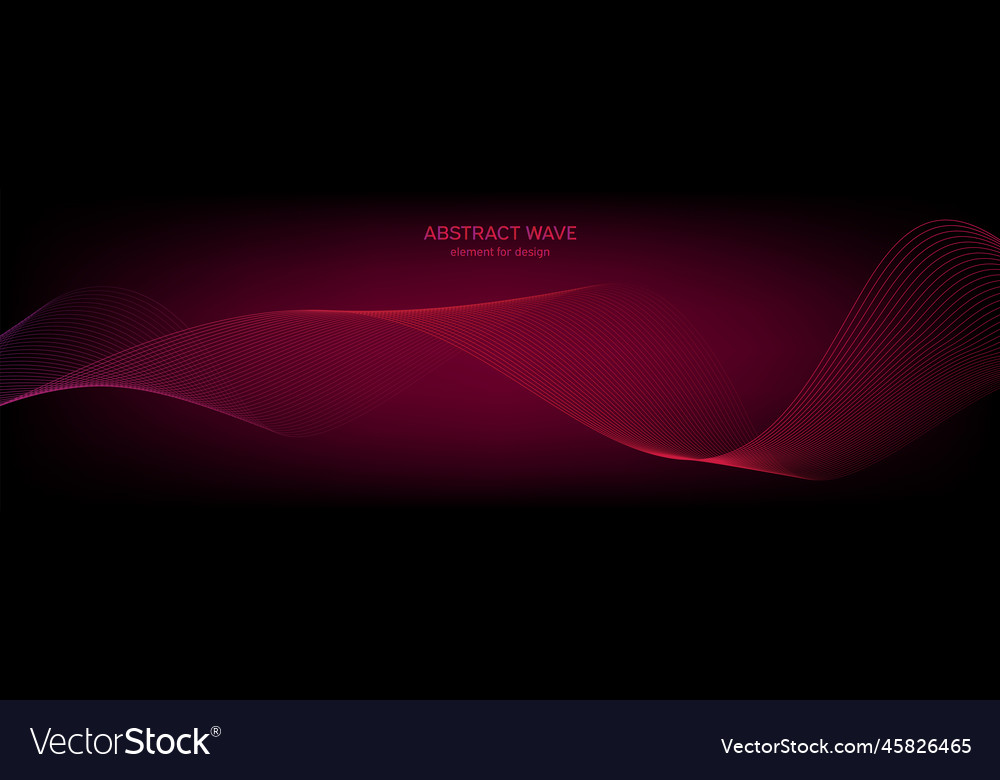 Abstract wave element for design digital vector image Abstract wave element for design digital