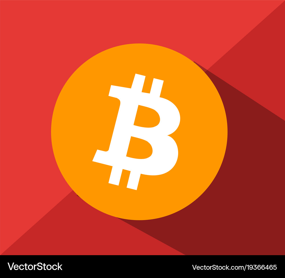 Basic rgb bitcoin Royalty Free Vector Image - VectorStock