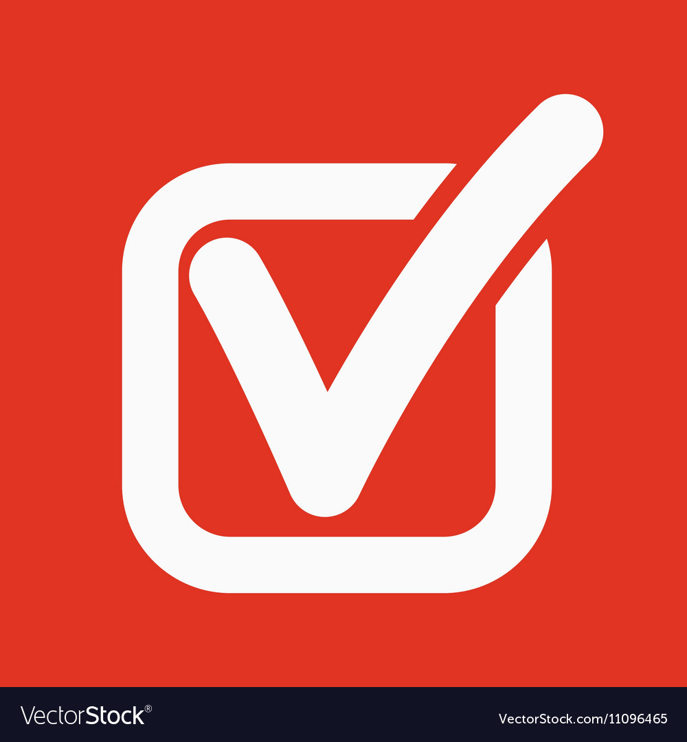 Check icon checkmark and checkbox yes