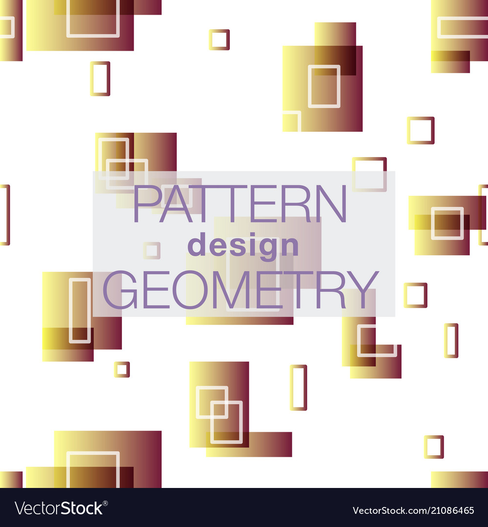 Geometric Pattern - Colorful Squares