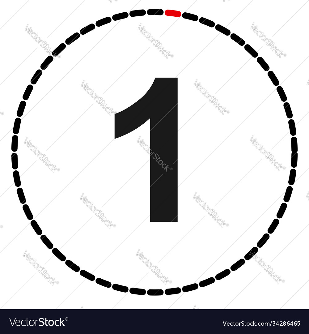 Numbers numerals dial time duration and schedule Vector Image Numbers numerals dial time duration and schedule