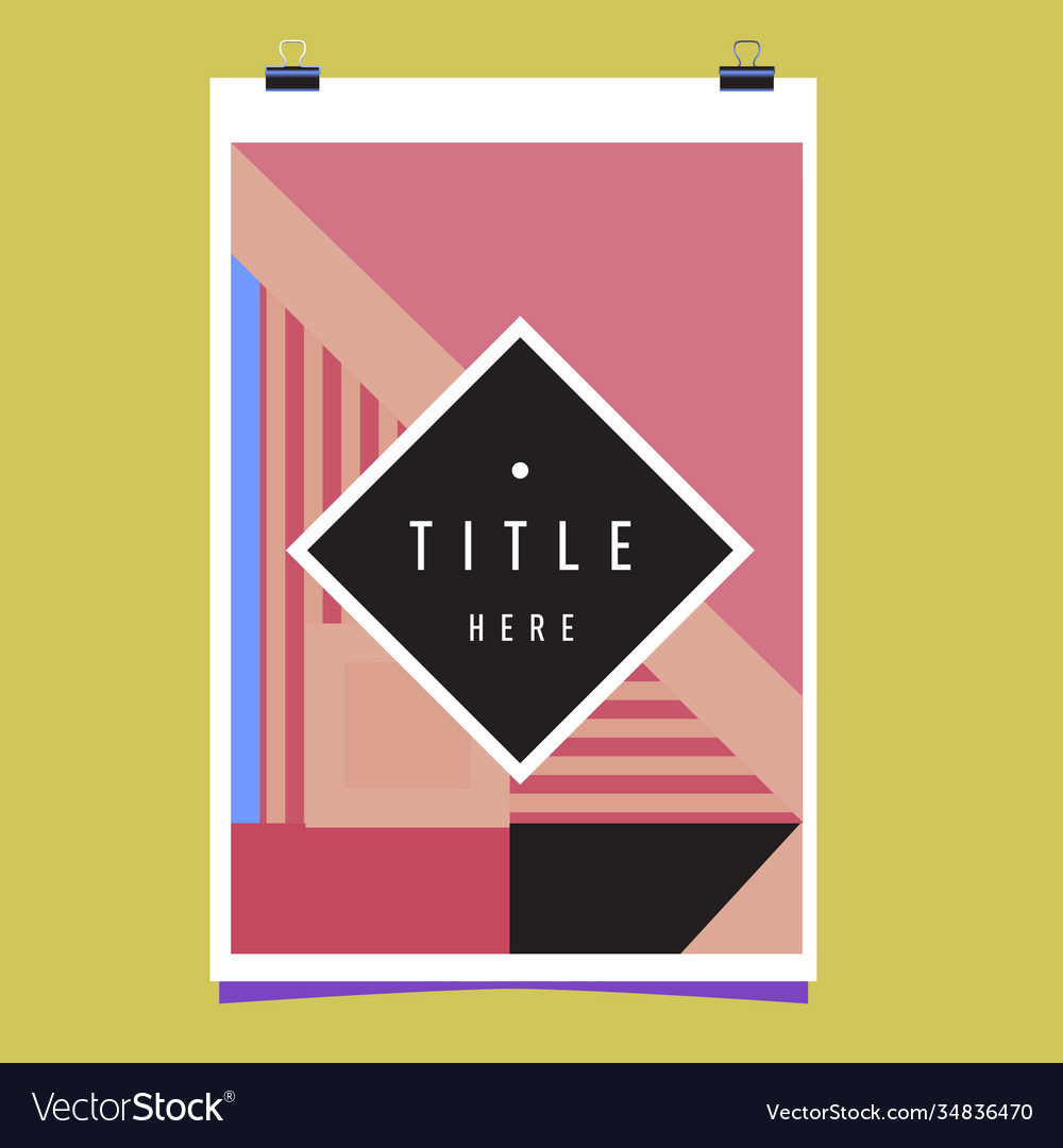 Abstract colorful geometric pattern background