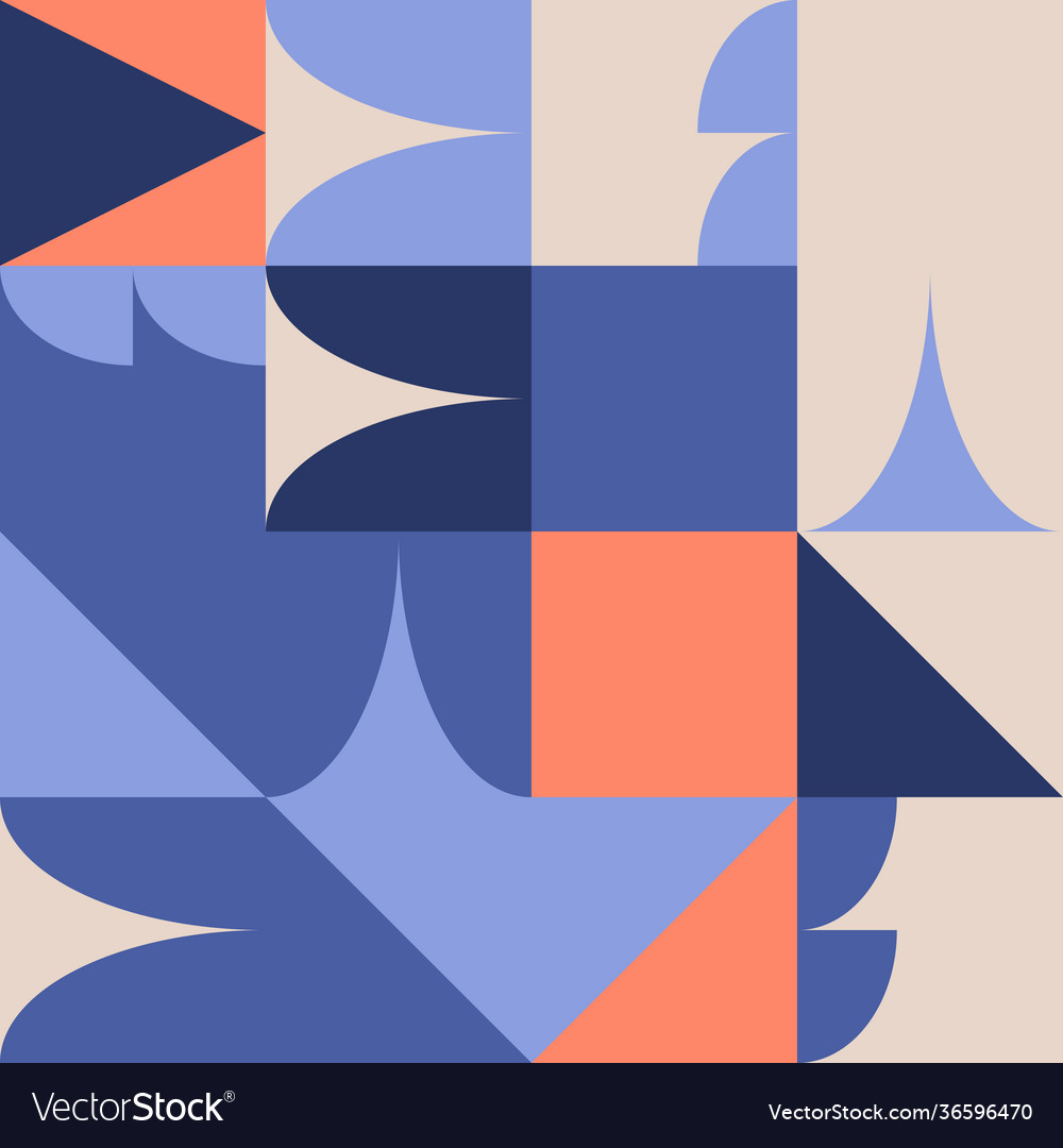 Abstract repetitive pattern design vector image Abstract repetitive pattern design