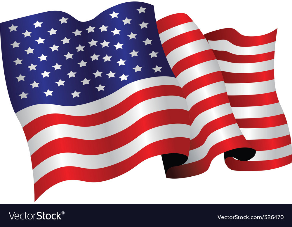 American Flag Vector Free Svg File