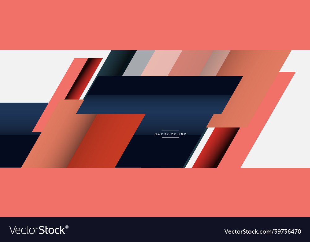 Background geometric diagonal square shapes vector image Background geometric diagonal square shapes