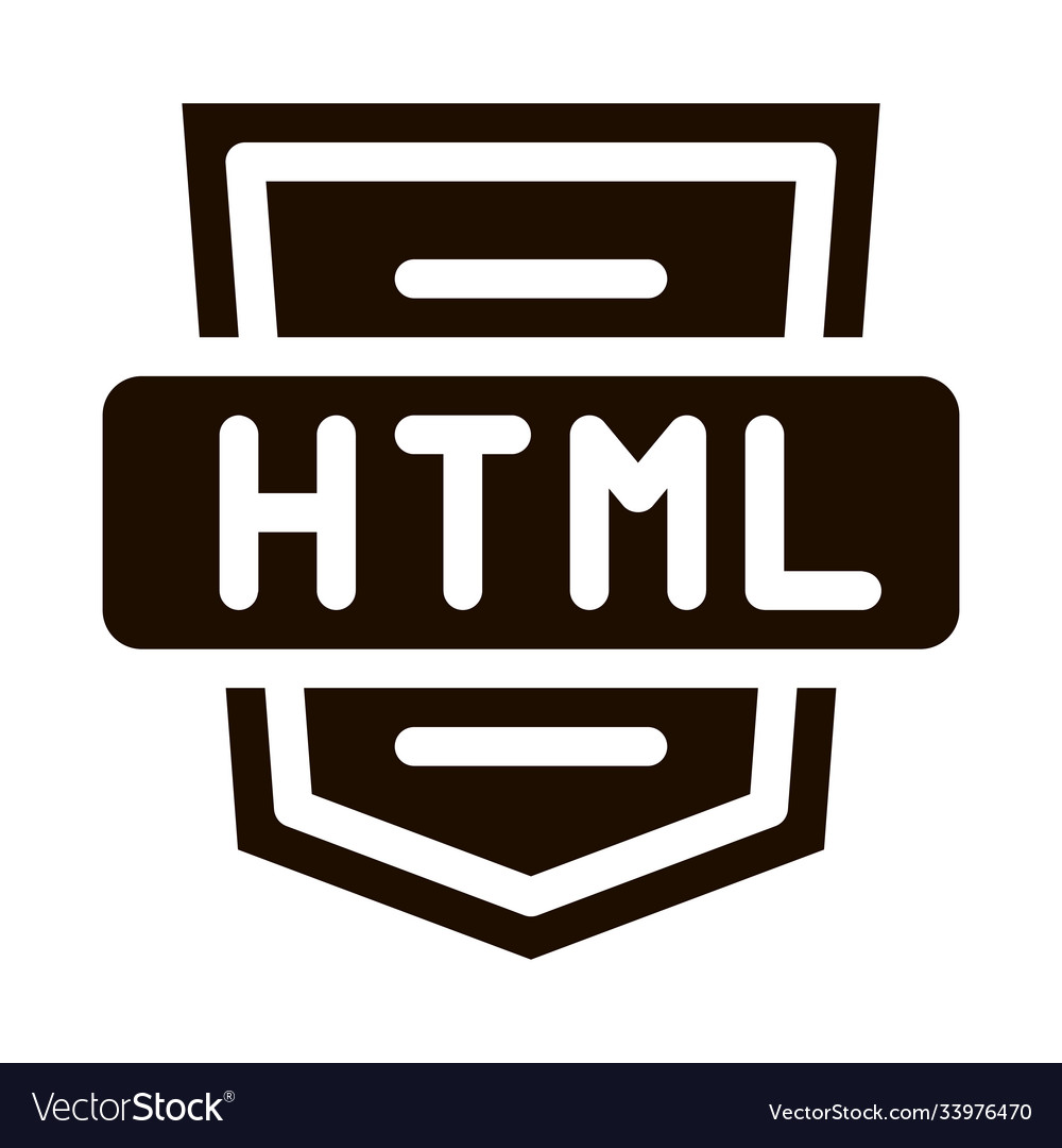 Kodierung Sprache HTML-System-Symbol vector image Kodierung Sprache HTML-System-Symbol
