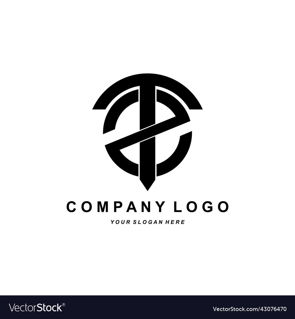 tz-or-zt-font-logo-t-and-z-letter-icon-company-vector-image