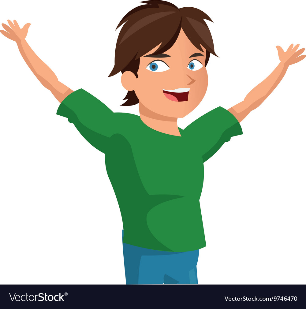 Young boy icon Royalty Free Vector Image - VectorStock