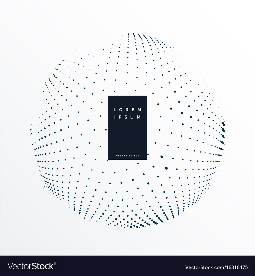 Bunte Dot Sphere Hintergrund