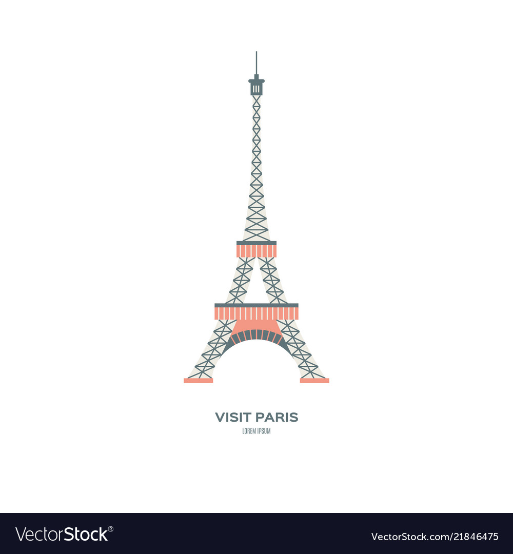 Eiffel Tower Drawing Tutorial - How to draw Eiffel Tower step by step