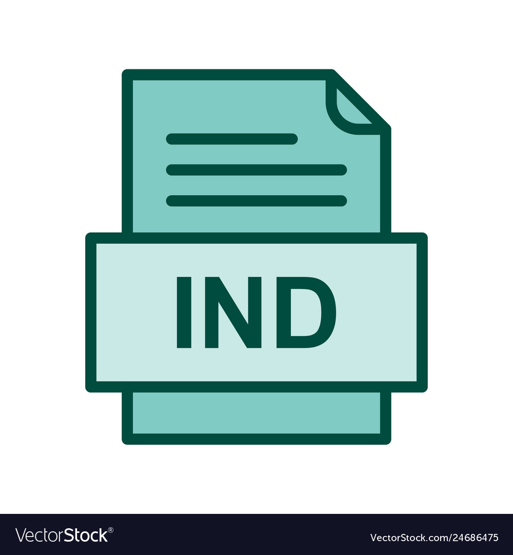Ind file document icon