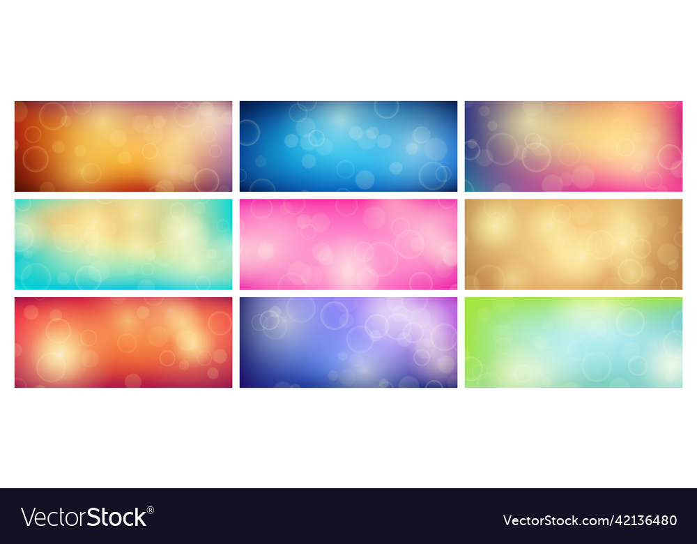 Abstract background with blur bokeh light effect