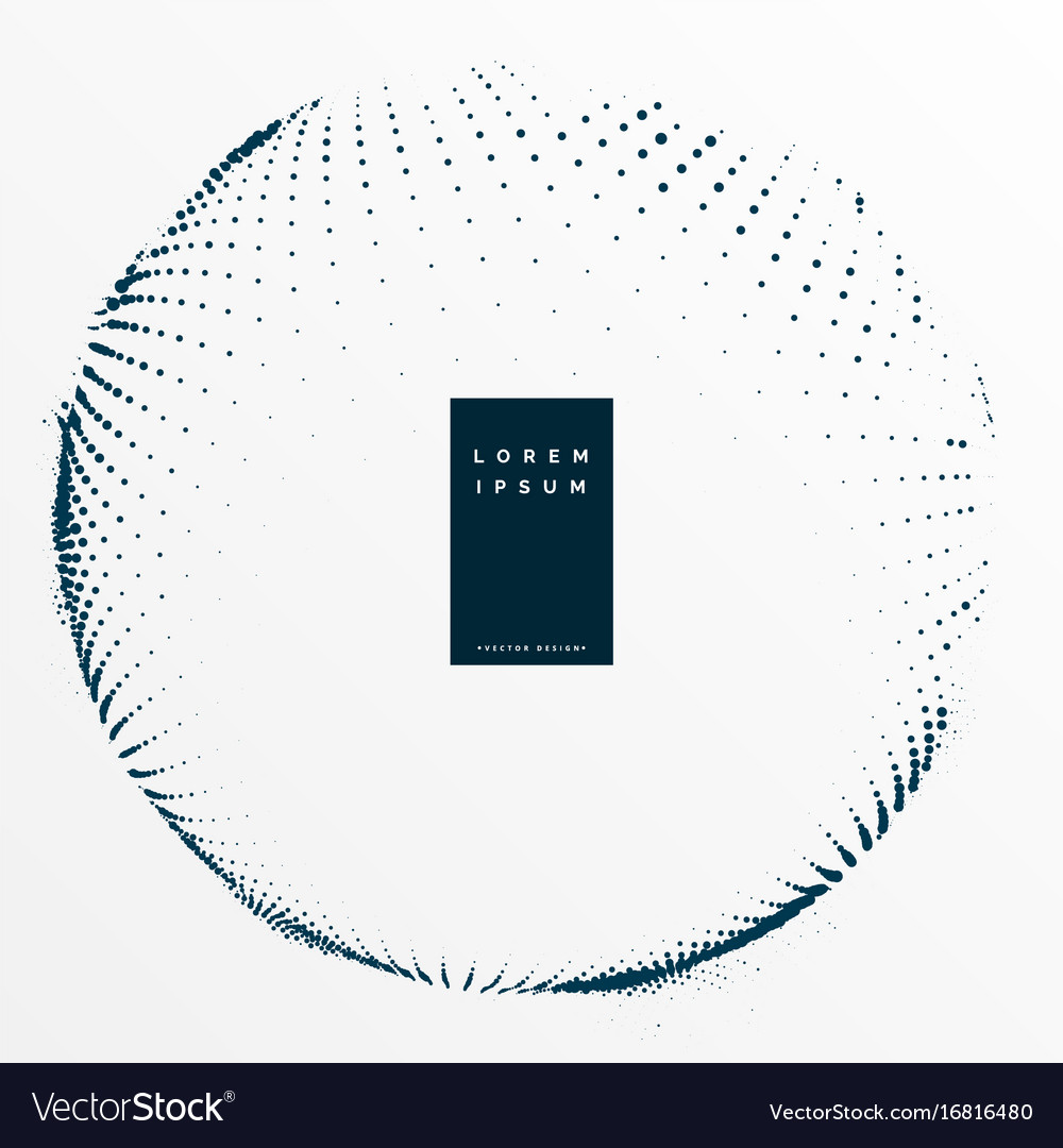 Abstract digital halftone dots background