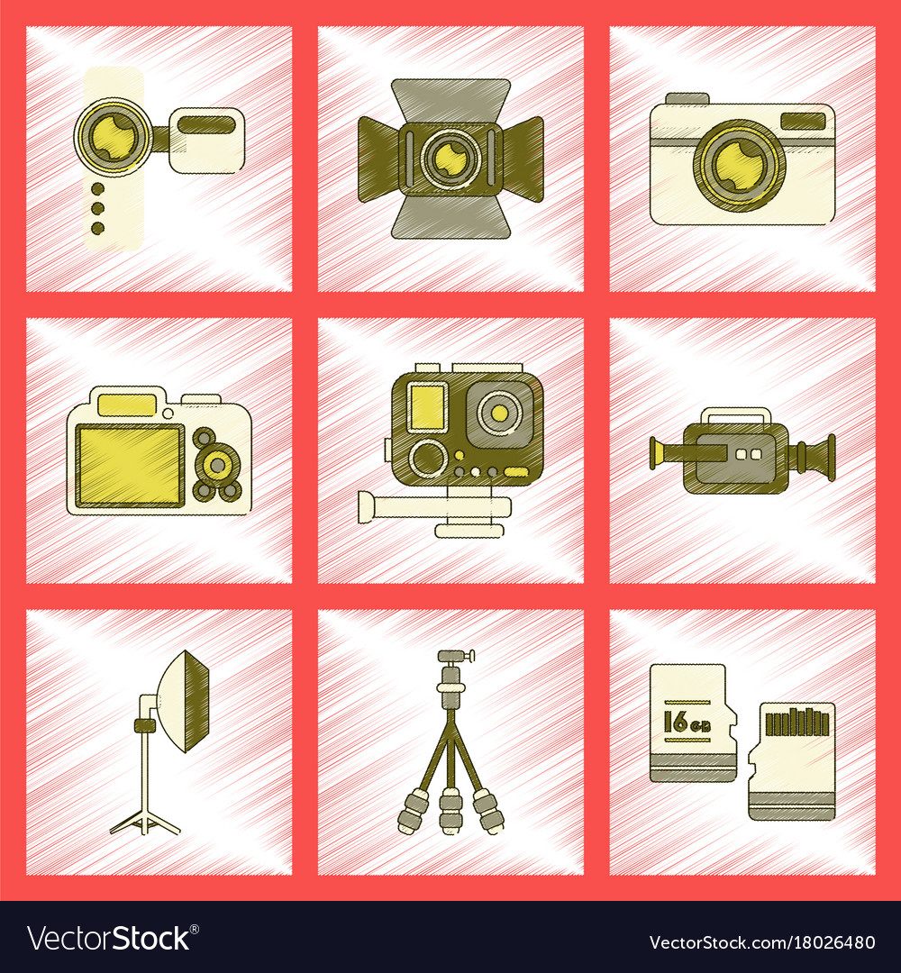 Assembly flat shading style icon multimedia
