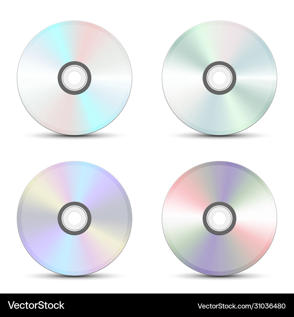 Cd and dvd Royalty Free Vector Image - VectorStock
