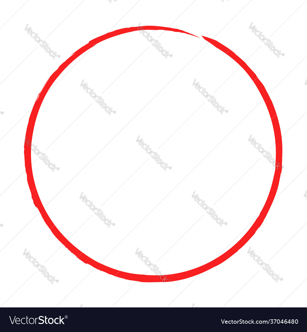 Grungy circle blob blotch vector image Grungy circle blob blotch