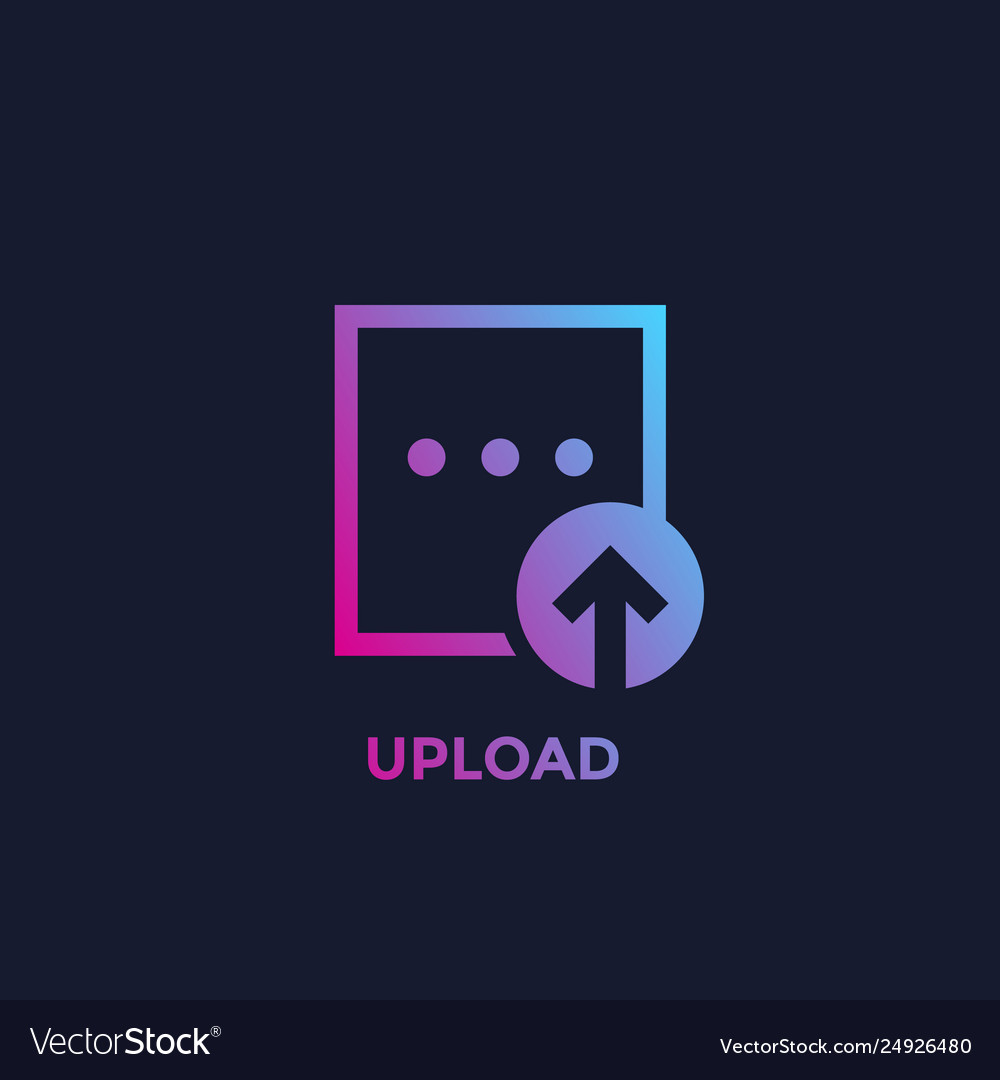 Upload Icon - File Transfer