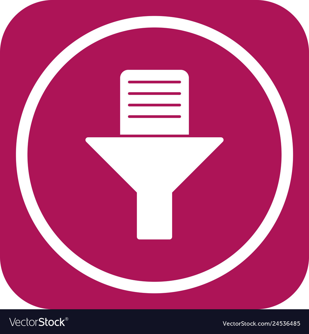 Document filter icon