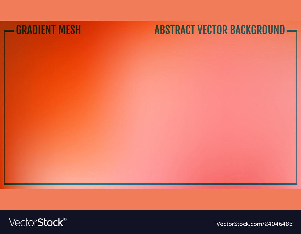 Gradient mesh abstract background modern screen vector image Gradient mesh abstract background modern screen