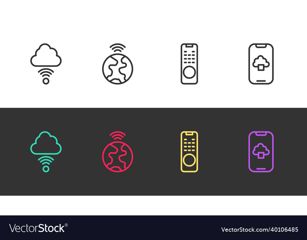 Set line network cloud connection global