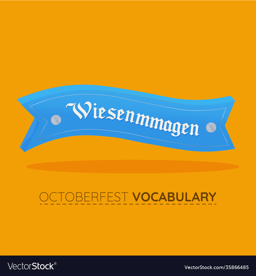 Wiesnmmagen blue vocabulary