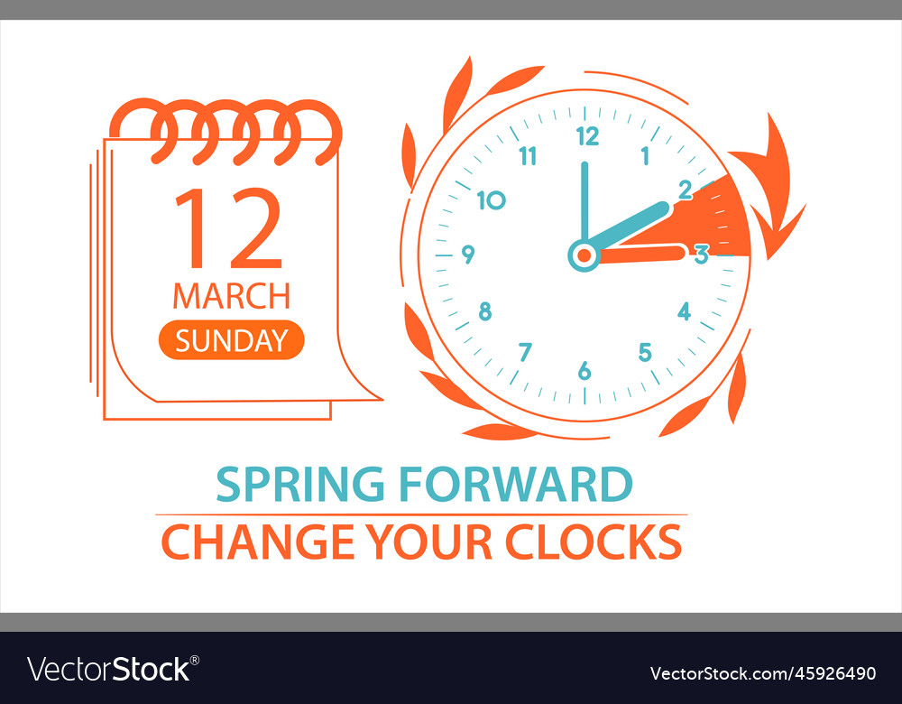 Daylight Saving Time Changes 2023 in Spring, USA