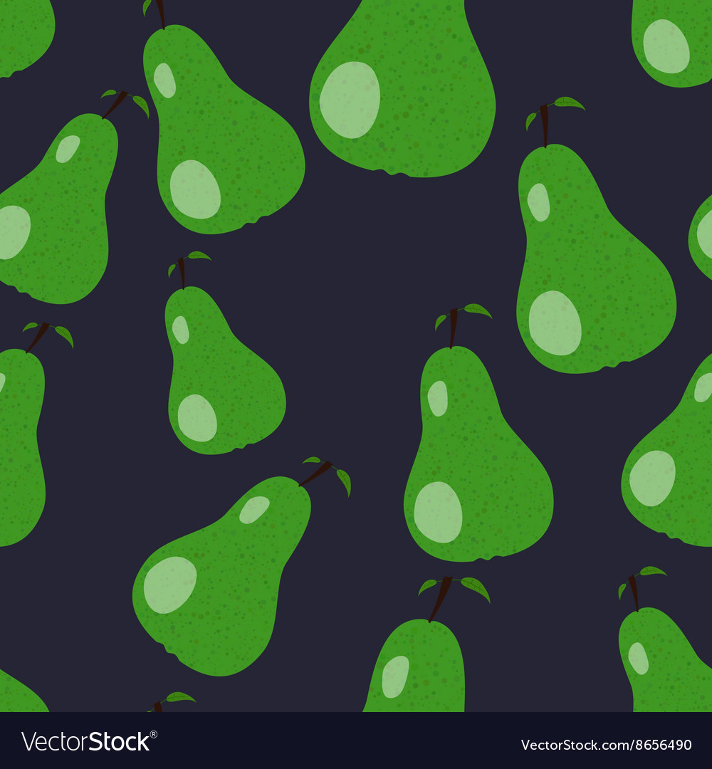 Pears seamless pattern