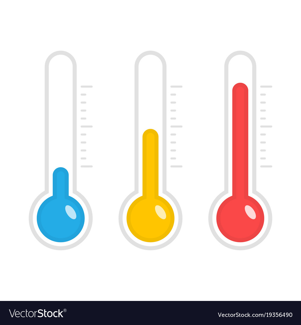 Temperature icons