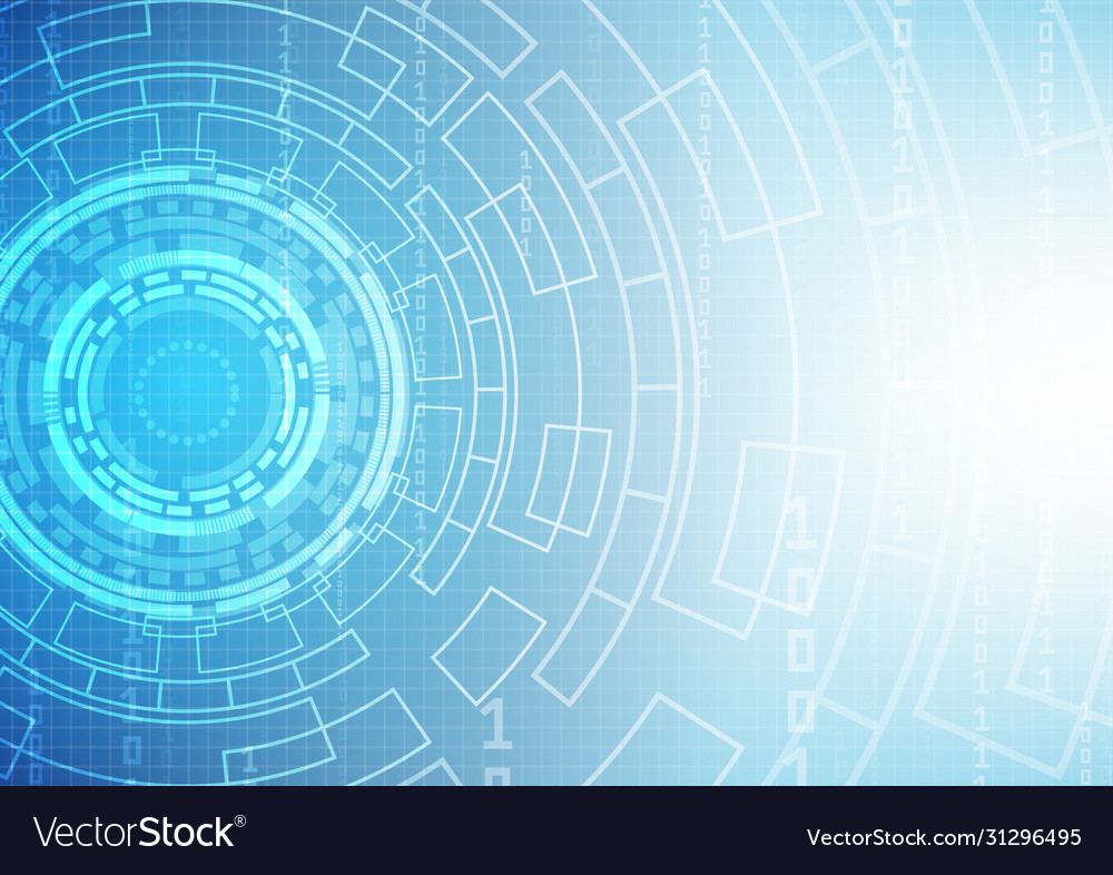 Circuit technology background with hi-tech digital vector image Circuit technology background with hi-tech digital