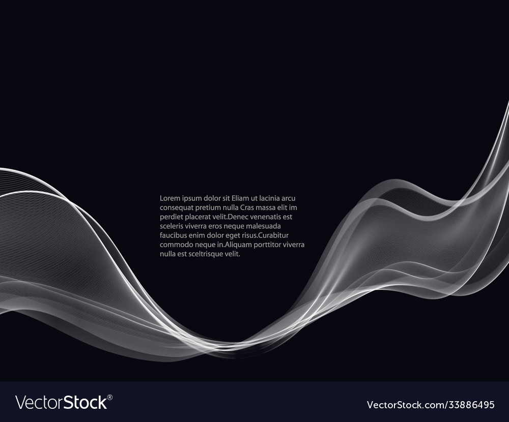 Design template smooth curve lines background