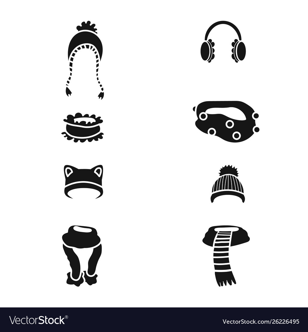 Isolated object fabric and weather icon set