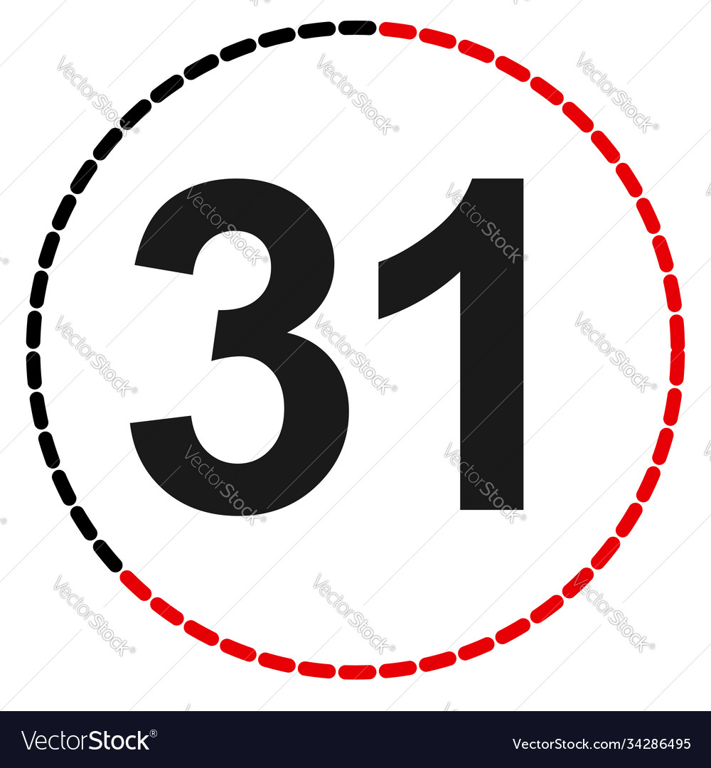 Numbers numerals dial time duration and schedule Vector Image Numbers numerals dial time duration and schedule