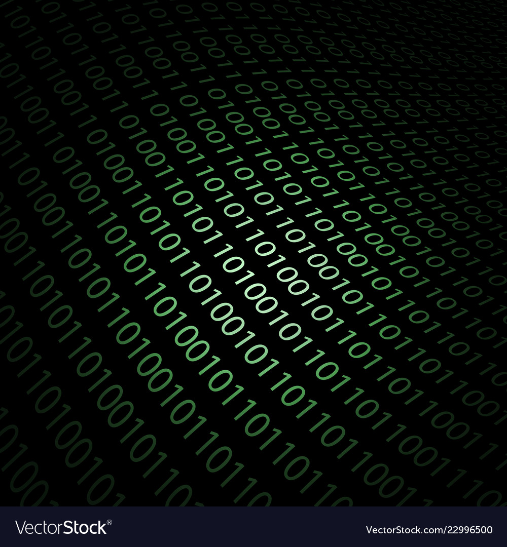 Abstrakter Design-binary Code 3d Hintergrund vector image Abstrakter Design-binary Code 3d Hintergrund