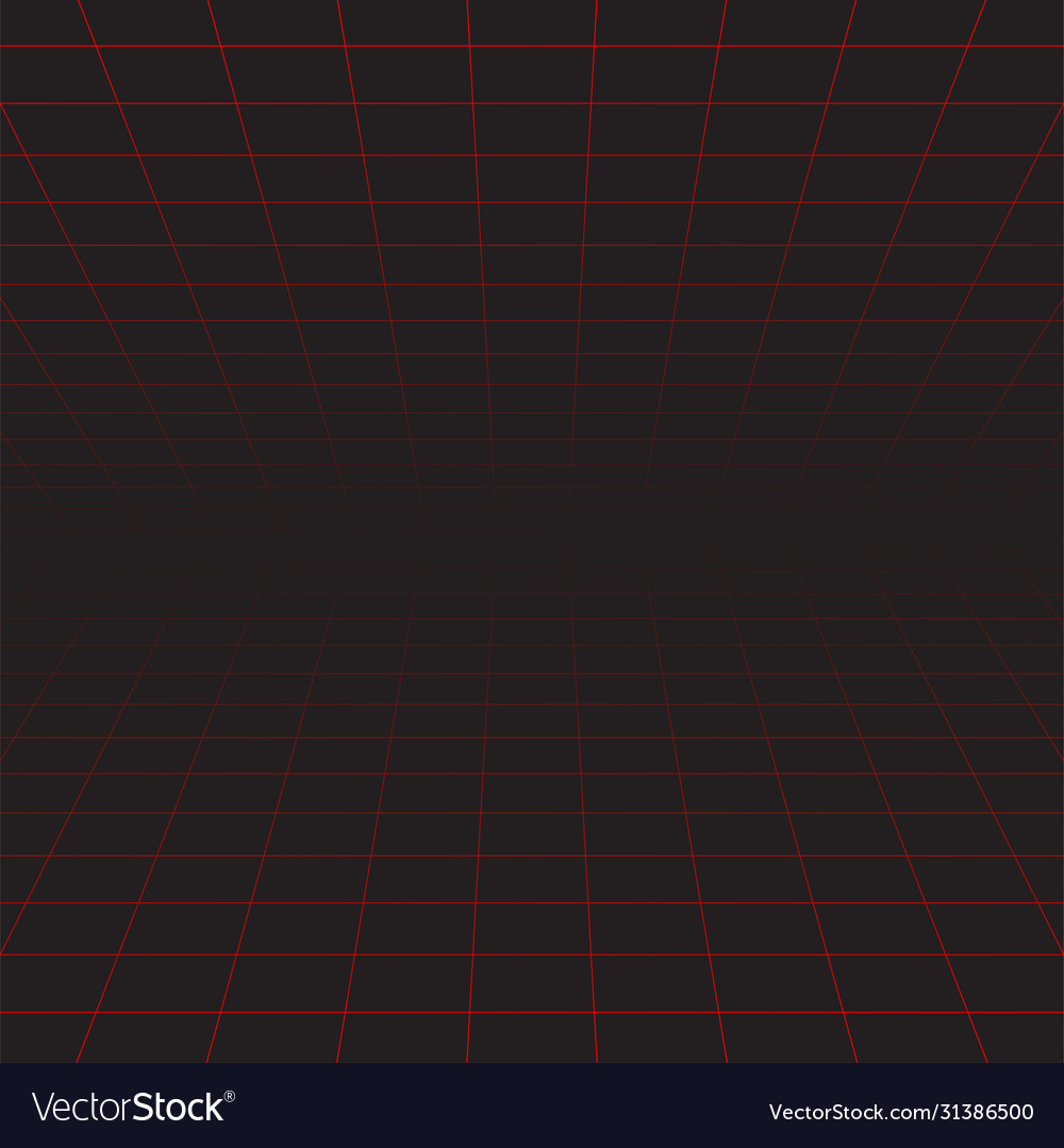 Abstract grid 3d lined background vector image Abstract grid 3d lined background
