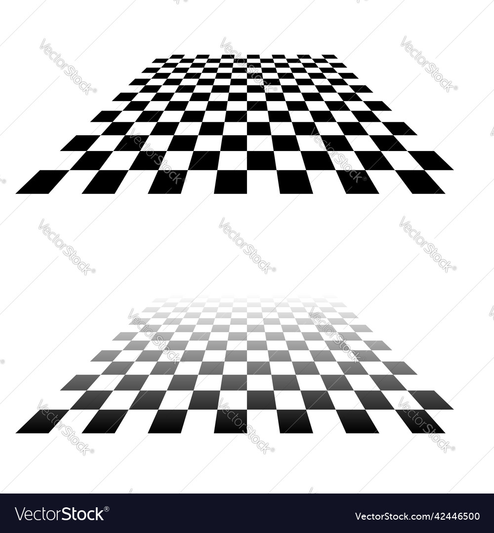 Chess checkerboard squares textured element Vector Image Chess checkerboard squares textured element