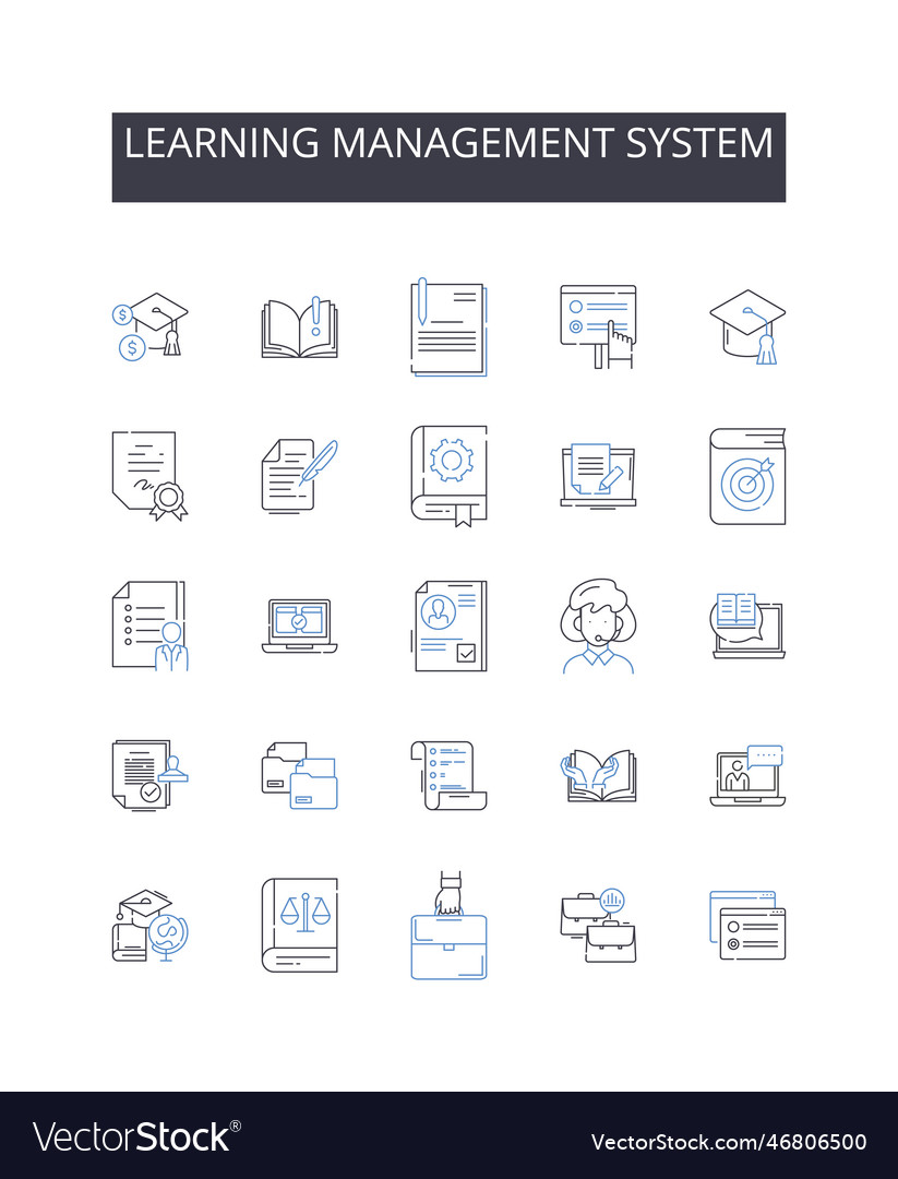 Learning Management Icons Collection