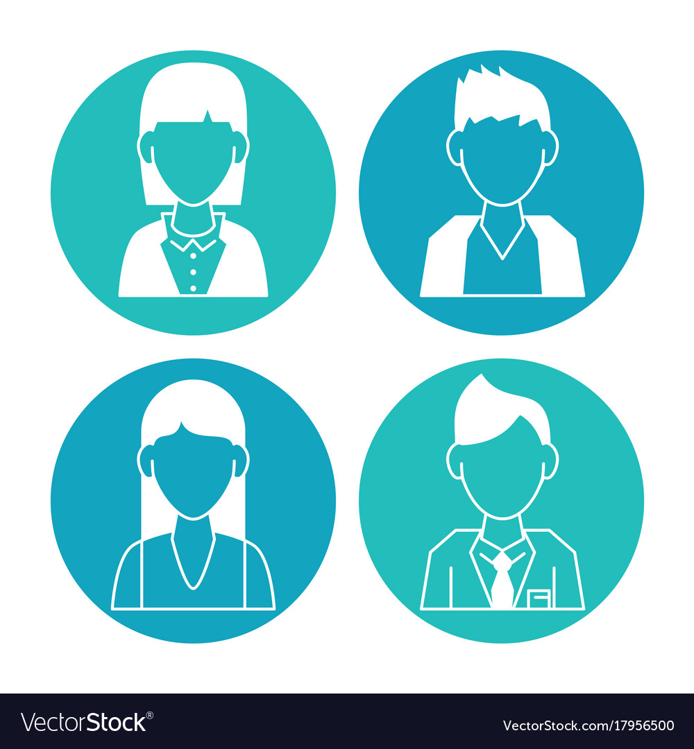 People avatar icons