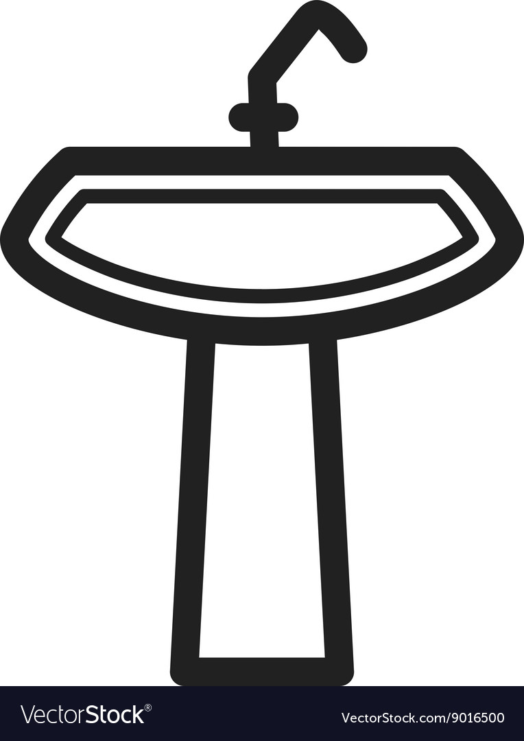 Sink Royalty Free Vector Image - VectorStock