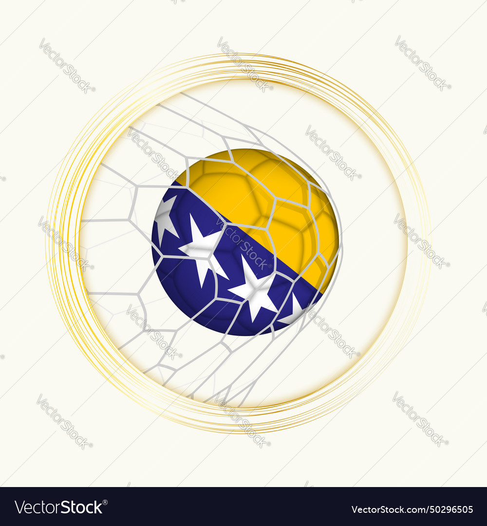 Bosnien und Herzegowina scoring ziel abstrakt