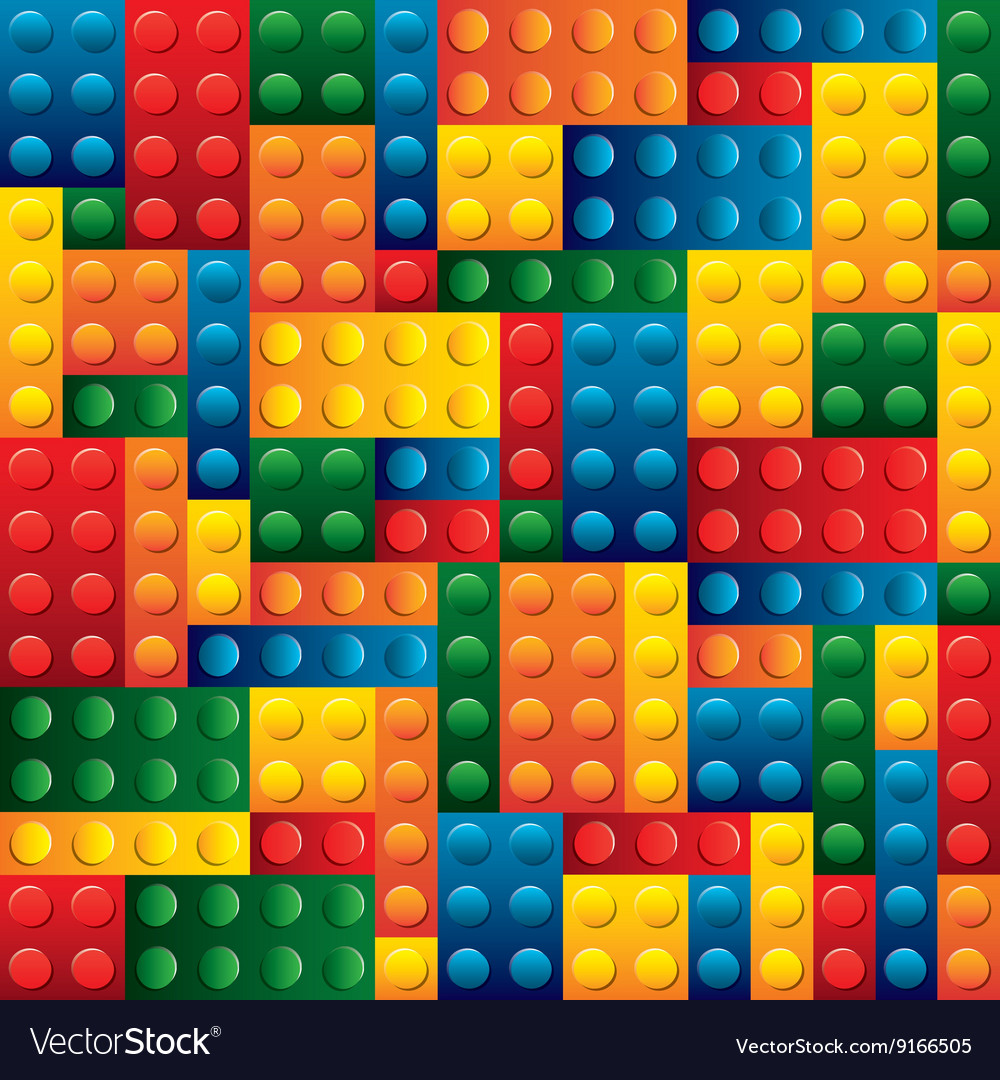 Colorful Building Blocks Pattern