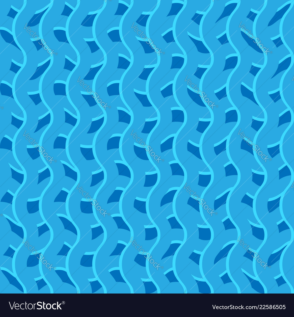 Pattern with wavy billowy intersecting lines grid