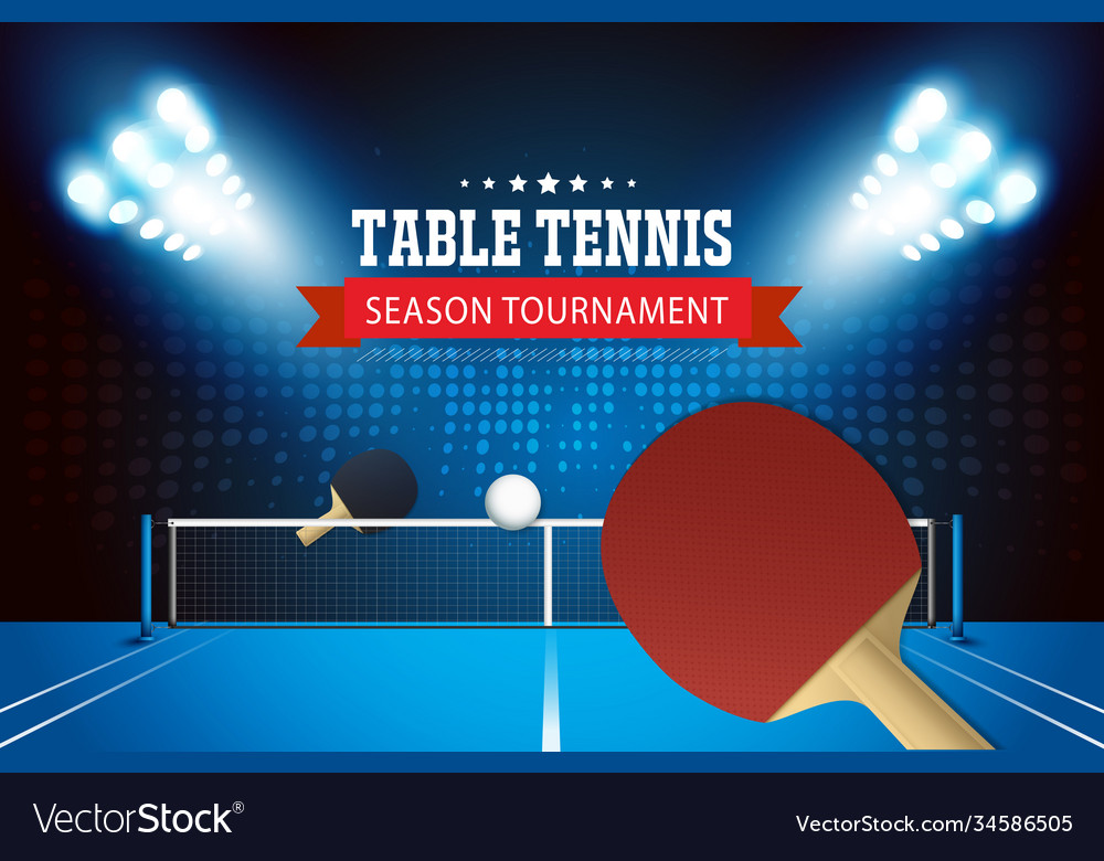 Table Tennis Tournament Layout