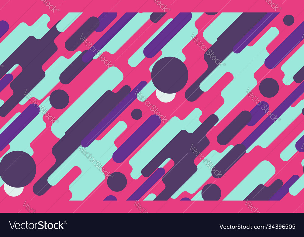 Seamless geometric pattern with abstract vector image Seamless geometric pattern with abstract