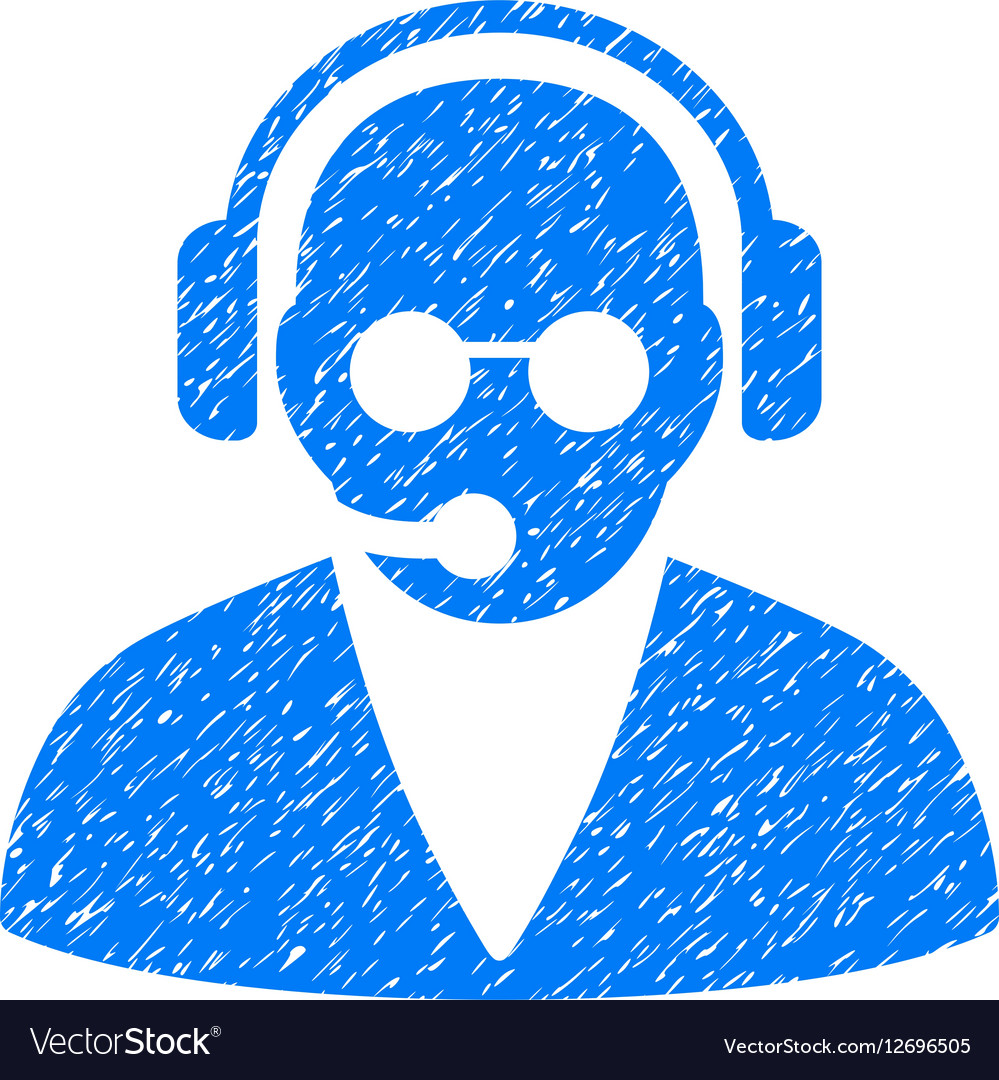 Support operator grainy texture icon