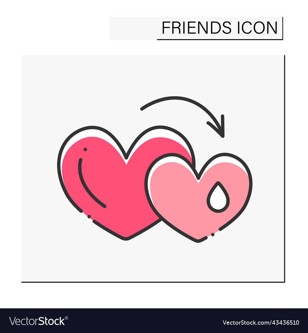 Empathy color icon