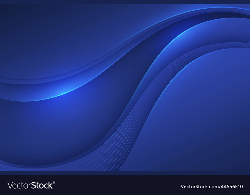 Gradient Blue Abstract Background