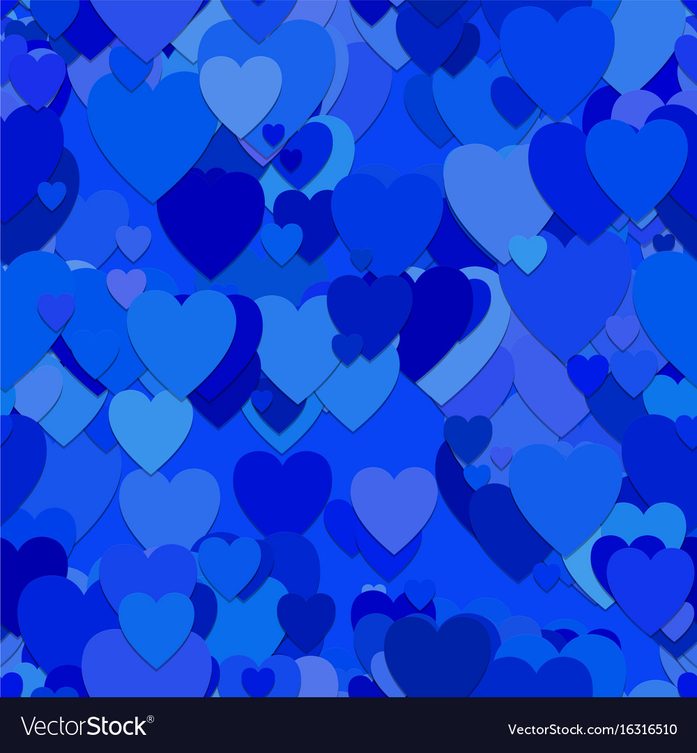 Seamless heart background pattern